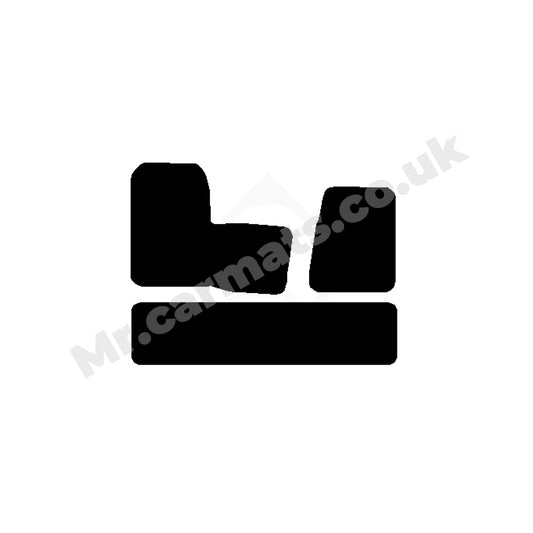 Ford Transit Custom Crew Cab Manual Van 2018-2020 Van Mats (2 piece front)