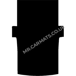 Volkswagen Caddy LWB L2 Van 2021-2025 Van Rear Load Mat (twin side door)