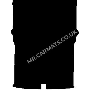 Citroen Berlingo SWB L1 Van 2018-2025 Van Rear Load Mat (single door with liner)