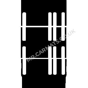 Citroen Spacetourer 2016+ Car Mats (rear 2+1)