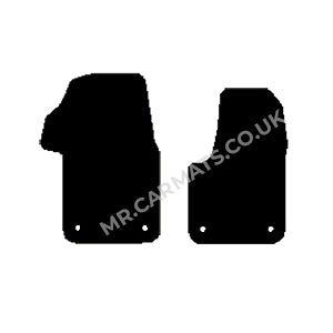 Volkswagen T7 Multi Van 2022-2025 Van Mats (two piece)