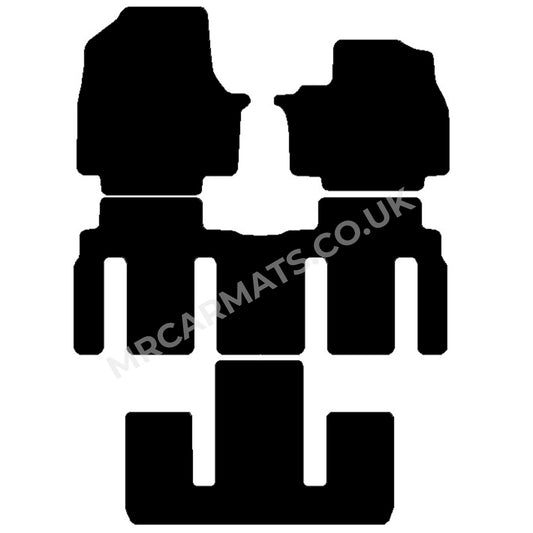 Kia EV9 2024-2025 6 Seats Car Mats