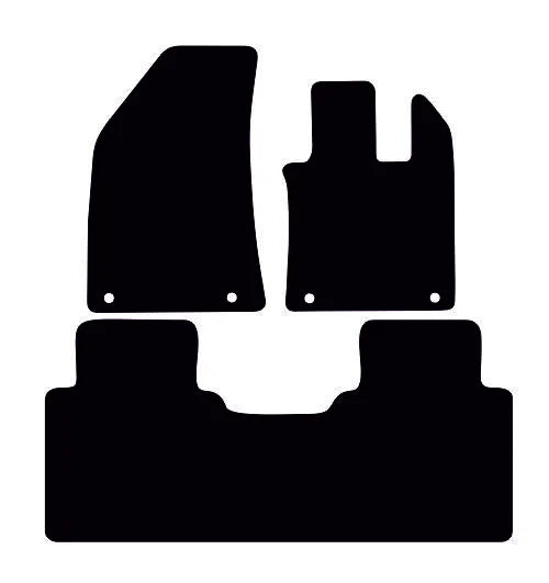 MG Motors UK MG HS Manual One Piece Rear 2024-2025 Car Mats