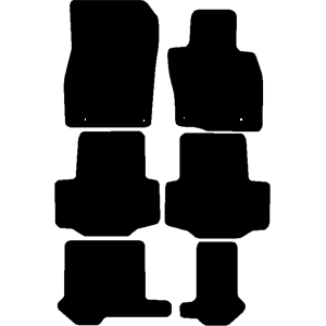 Mazda CX-80 7 Seat 2024-2025 Car Mats