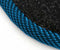 Black & Blue Striped